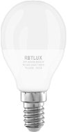 RETLUX RLL 436 G45 E14 miniG 8 Watt - kaltweiß - LED-Birne