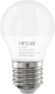 RETLUX RLL 440 G45 E27 miniG 6 W DL - LED žiarovka