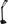 200 dimmable LED lamp black CCT 5W