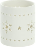 RETLUX RXL 499 Porcelain candle holder snowflakes - Christmas Decoration