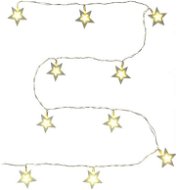 RXL 139 biele hviezdy päťcípej - Vianočné osvetlenie