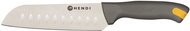 Hendi Chef's knife with serrated blade, Asian style Santoku with ball joint - Kitchen Knife