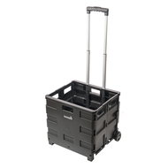 Keeeper Olli 45 L Black Folding Shopping Trolley - Hand Trolley