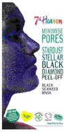 7th Heaven Stardust black algae peel-off mask - black diamond - Face Mask