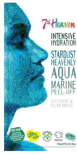7th Heaven Stardust peeling coconut mask-aquamarine - Face Mask - Main image