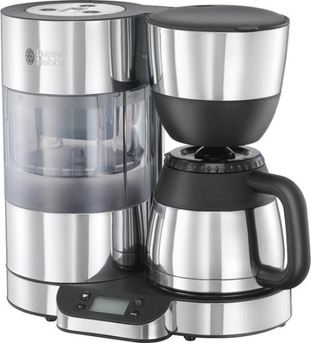 Russell Hobbs Glass 8-Cup Coffeemaker - Silver and Stainless Steel