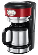 Russell Hobbs Retro Red Thermal C/Maker 21710-56 - Drip Coffee Maker