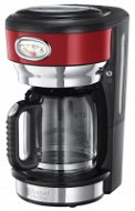 Russell Hobbs Retro Red Glass C/Maker 21700-56 - Drip Coffee Maker