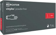 MERCATOR MEDICATOR Vinylex Powder Free bílé, 100 ks, vel. L - Disposable Gloves