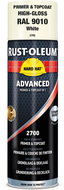Rust-Oleum Hard Hat® Advanced 2in1 Industrial Spray Paint, White II - Spray Paint