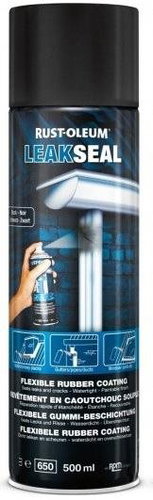 Rust-Oleum Waterproof repair flexible coating for leaks and cracks, spray, RO.3478 Main image Rust-Oleum Waterproof repair flexible coating for leaks and cracks, spray, RO.3478 - Blocking Sealant - Main image
