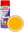 High Gloss Synthetic Top Coat Spray Paint 400 ml yellow, WI.16010200140