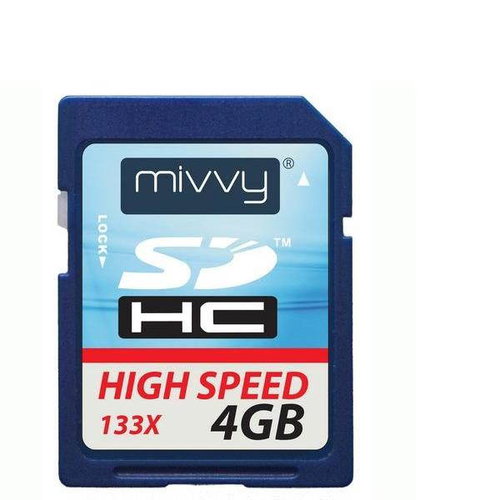 Mivvy Secure Digital 4GB - Memory Card - Main image