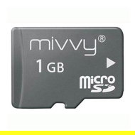 Mivvy microSD 1GB - Memory Card