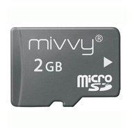 Mivvy microSD 2GB - Memory Card