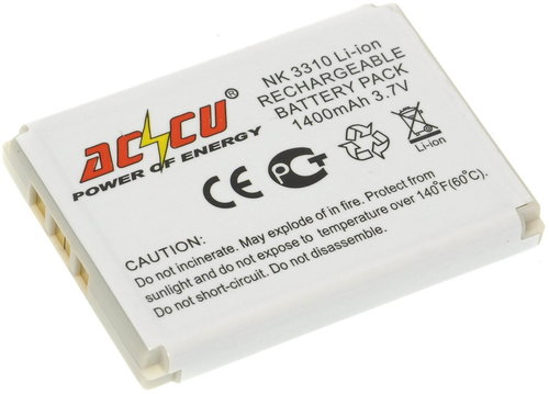 ACCU Li-Ion 1400 mAh GSM Nokia - Phone Battery - Main image