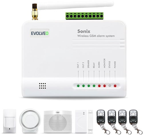 EVOLVEO Sonix - Bezdrátové zabezpečení majetku - Alarm - Hlavní obrázek