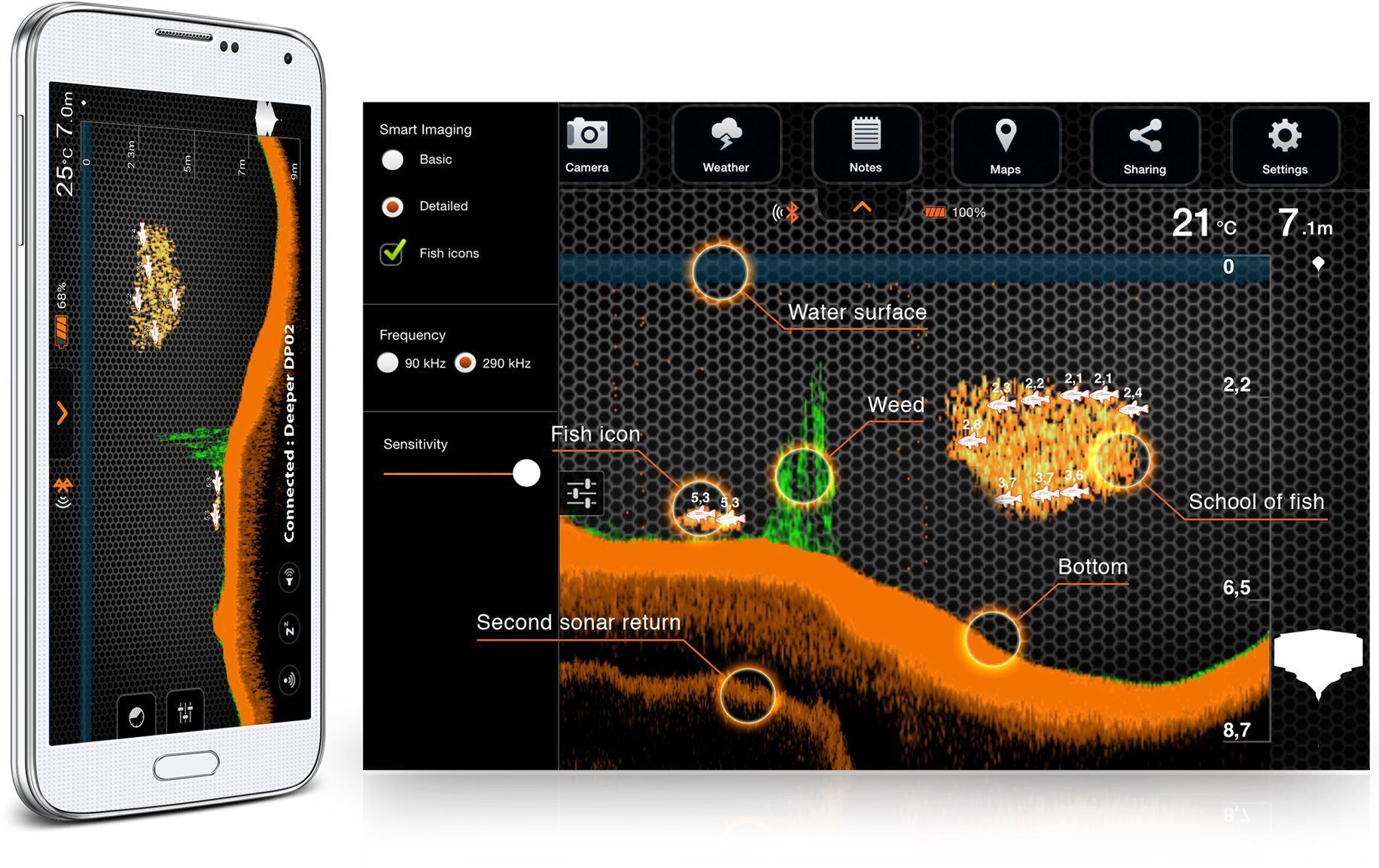 Deeper fishfinder 3.0 - Sonar | alza.sk