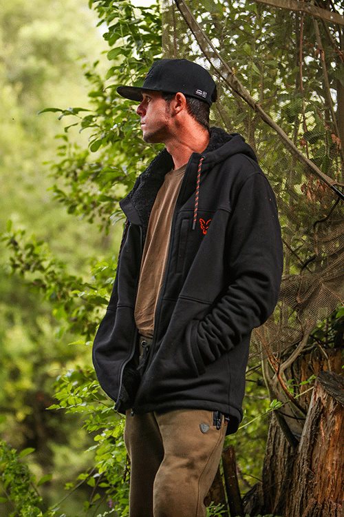 Fox sherpa hoodie online fishing