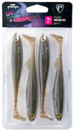 FOX Rage Slick Shad Ultra UV 13cm Motor Oil 4pcs - Rubber Bait
