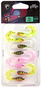 FOX Rage Micro Grub Tail Ultra UV 4cm Mixed Colours 8pcs - Rubber Bait