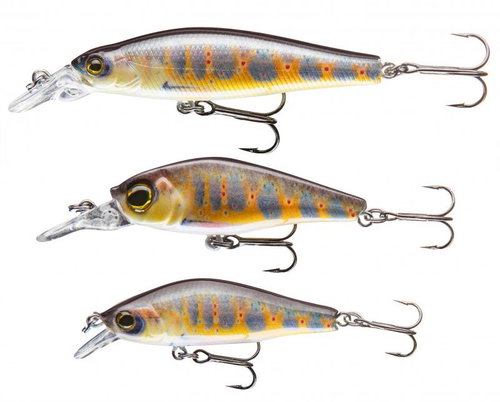 Cormoran Real Fish Lure Set Baby Brown Trout 3pcs - Wobbler - Main image