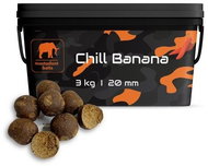 Mastodont Baits Boilie Chill Banana 20mm 3kg - Boilies