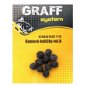 Graff Rubber Balls Size 8 10pcs - Beads