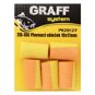 Graff Zig-Rig Floating roller 10x17mm Yellow/Orange 5pcs - Artificial bait