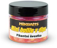 Mikbaits Mini boilie v dipe Pikantná slivka 50 ml - Boilies