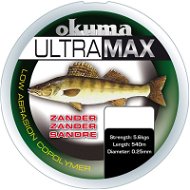 Okuma Ultramax Zander 0,28 mm 13 font 6,9 kg 785 m szürke - Horgászzsinór