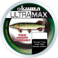 Okuma Ultramax Pike 0,40 mm 26 lbs 12 kg 385 m Green - Silon na ryby
