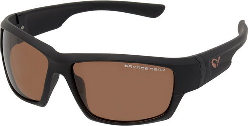 Savage Gear Shades Floating Polarized Sunglasses Amber - Cycling Glasses - Main image
