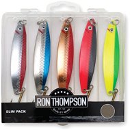 Ron Thompson Slim Pack 1, 8cm, 18g, 5pcs + Lure Box - Spinner