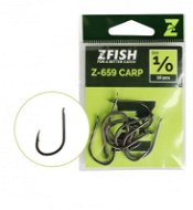 Zfish Carp Hooks Z-659 1/0-ás méret 10 db - Horog