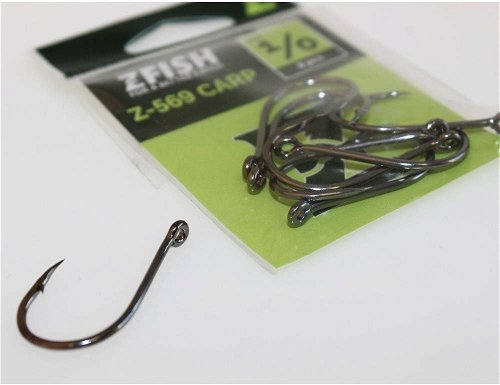 Zfish Carp Hooks Z-569 Size 1/0 10pcs - Fish Hook