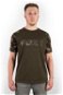 FOX Raglan Khaki/Camo Sleeve T-Shirt - Tričko