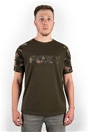 FOX Raglan Khaki/Camo Sleeve T-Shirt, size L - T-Shirt