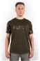 FOX Raglan Khaki/Camo Sleeve T-Shirt veľkosť L - Tričko