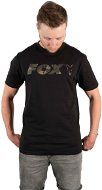 FOX Black/Camo Print T-Shirt, size S - T-Shirt