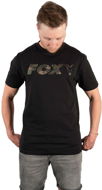 FOX Black/Camo Print T-Shirt, size M - T-Shirt