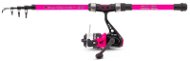 Saenger Newcomer Set II, 1.6m, 8-20g, Pink - Fishing Rod