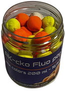 Mastodont Baits Fluo pop-up AK-cko 16mm 200ml Mix barev - Pop-up boilies
