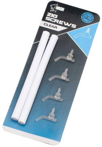 Nash Zig Screws Clear, 4pcs - Aligner - Main image