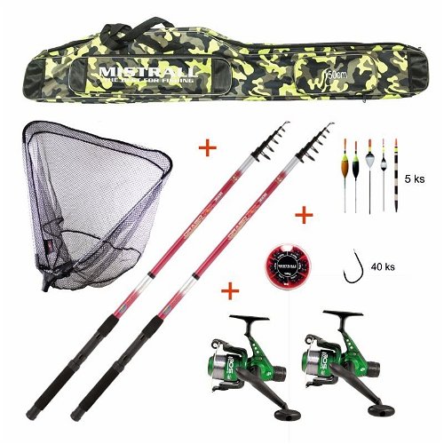 Mistrall Children' s fishing set with rods 2,1m 50g - Fishing Kit