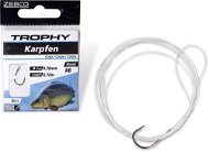 Zebco Trophy Carp Hook-to-Nylon Veľkosť 2 0,35 mm 70 cm 8 ks - Nadväzec