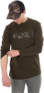 FOX Khaki/Camo Long Sleeve T-Shirt M méret - Póló
