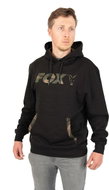 FOX LW Black/Camo Print Pullover Hoody Velikost XL - Mikina