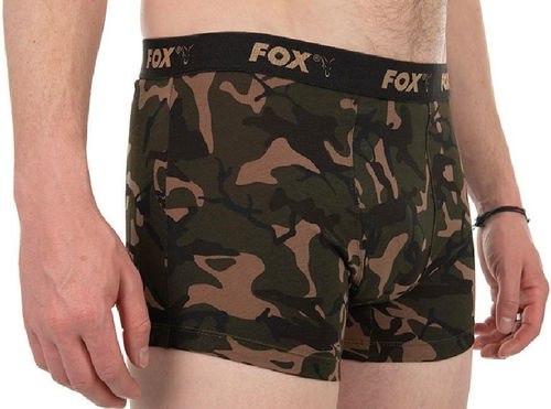 FOX Camo Boxers Velikost L 3ks - Boxerky - Hlavní obrázek