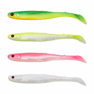 Savage Gear Slender Scoop Shad 11cm 7g Dark Water Mix 4pcs - Rubber Bait